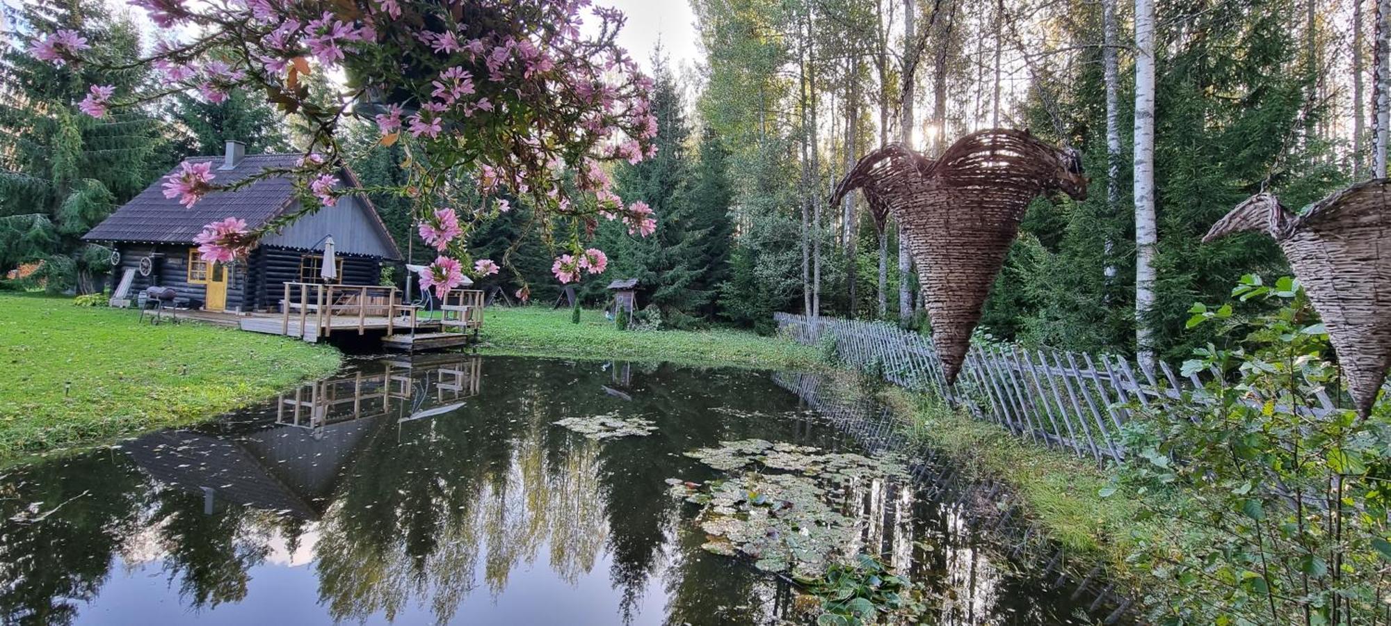 ホテル Atsikivi Puhketalu Häädemeeste エクステリア 写真